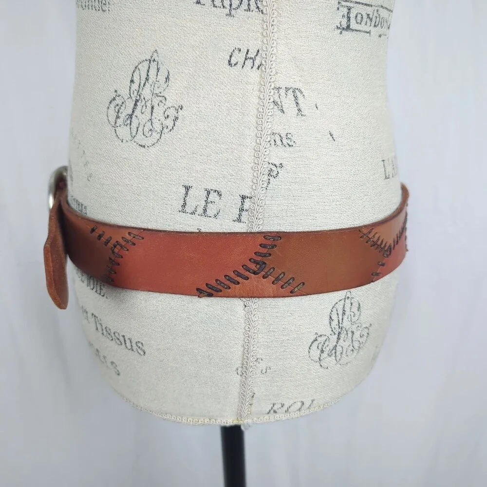 Lucky Brand Brown Leather Belt - Picture 3 of 11